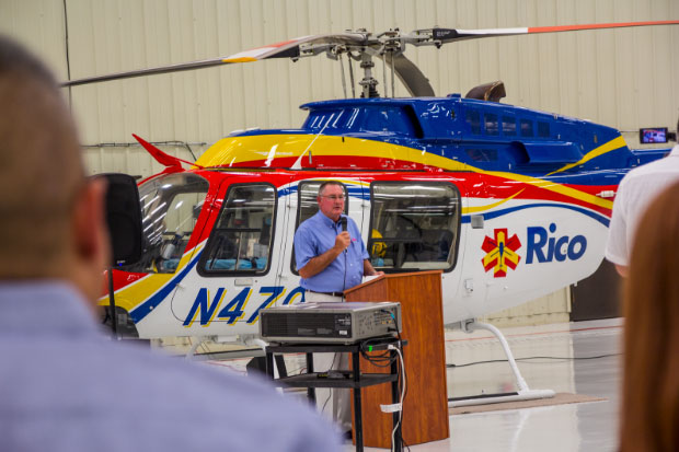 Rico Aviation Amarillo Press Event speech