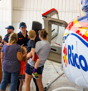 Rico Aviation Press Event Dalhart family tour