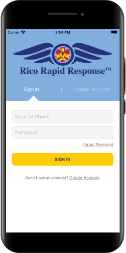 Rico Rapid Response Screenshot